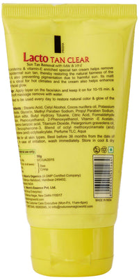Nature'S Essence Lacto Tan Clear, 50G