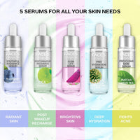 FACESCANADA Youthful Radiance Serum, 27 ml | Blueberry, AHA & Ceramides | Biphasic Face Serum | Anti-Ageing | Brightens, Hydrates, Moisturizes for Younger-Looking, Radiant Skin