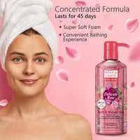 Bryan & Candy Shower Gel with Aloe Vera. Gentle, Moisturizing Body Wash for Soft, Supple Skin (Delicate Rose Shower Gel, 500ml)