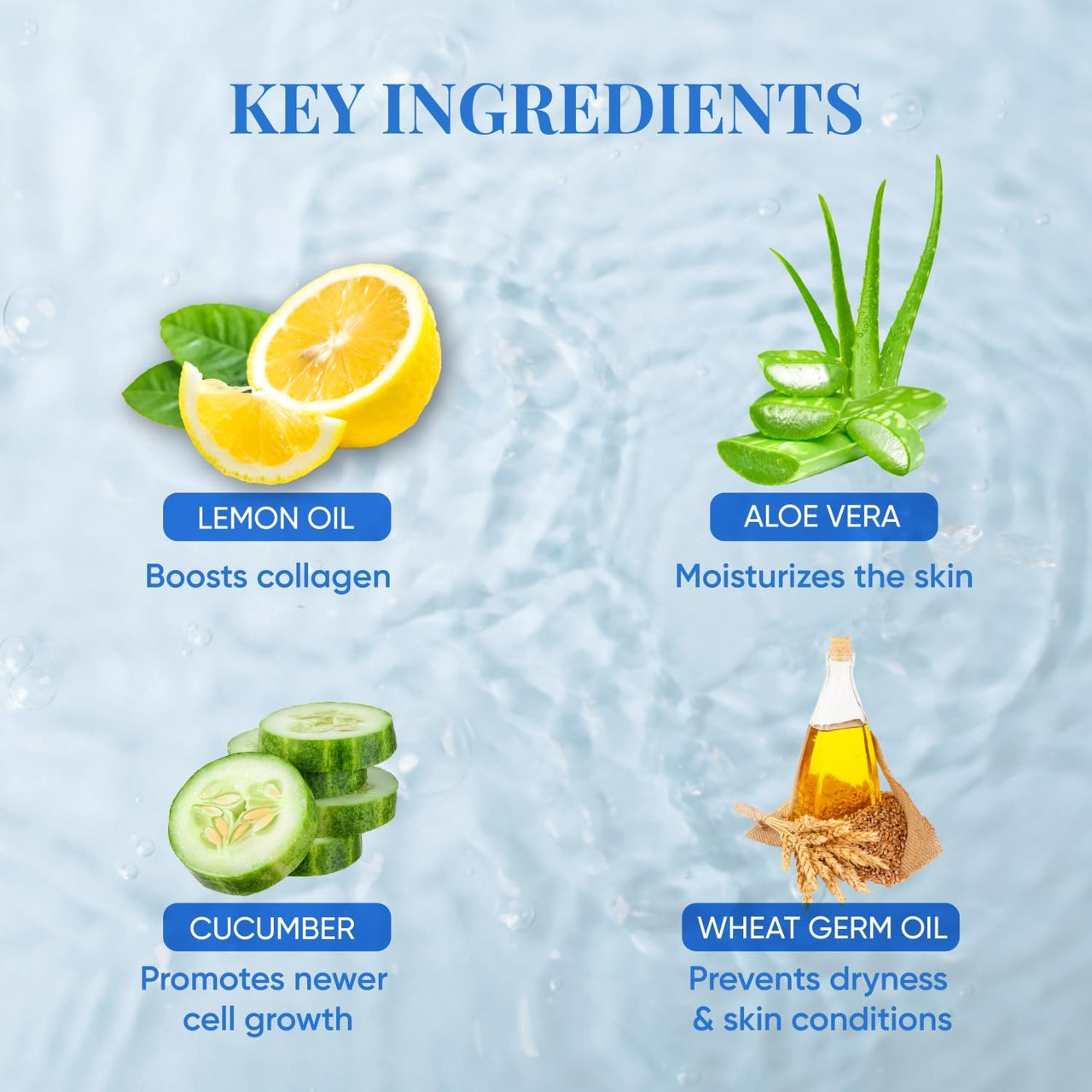 Ozone Perfect Skin Tone Face Wash For Men & Women | Ideal For All Skin Types Helps in Nourishing, Glowing & Moisturising The Skin | Enriched with Aloe Vera, Lemon & Cucumber -100 g (Pack of 1)