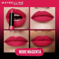 Maybelline New York Lipstick, Color Sensational Ultimattes, 699 More Buff, 1.7 g & Maybelline New York Lipstick, Color Sensational Ultimattes, 399 More Magenta, 1.7 g