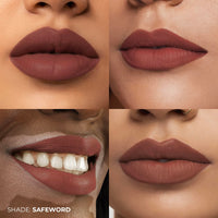 Fae Beauty LipWhip 12Hr Comfortable Matte Liquid Lipstick(10ml)|Long Wear|NonDrying|Soft Mousse Smudgeproof Formula|Vegan|With Moisture Lock Technology|Enriched with Vitamin E & Cherry Coffee-Safeword