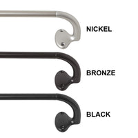 Basics Room Darkening Blackout Curtain Rod - 48
