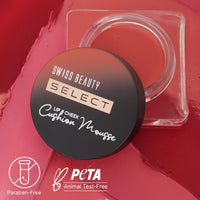Swiss Beauty Select Lip And Cheek Cushion Creamy Mousse with Vitamin E | 12 Hours Stay | Shade- Elevate Pink, 4.5gm |