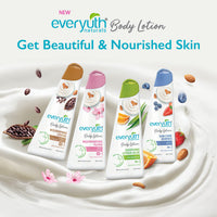 Everyuth Naturals Body Lotion Rejuvenating Flora| Non- Sticky|24 hr Moisturization|For all skin types |for Men & Women|100% Natural Almond Milk - 500ml