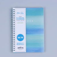 Blue Sky 2024 Weekly and Monthly Planner, January - December, 5
