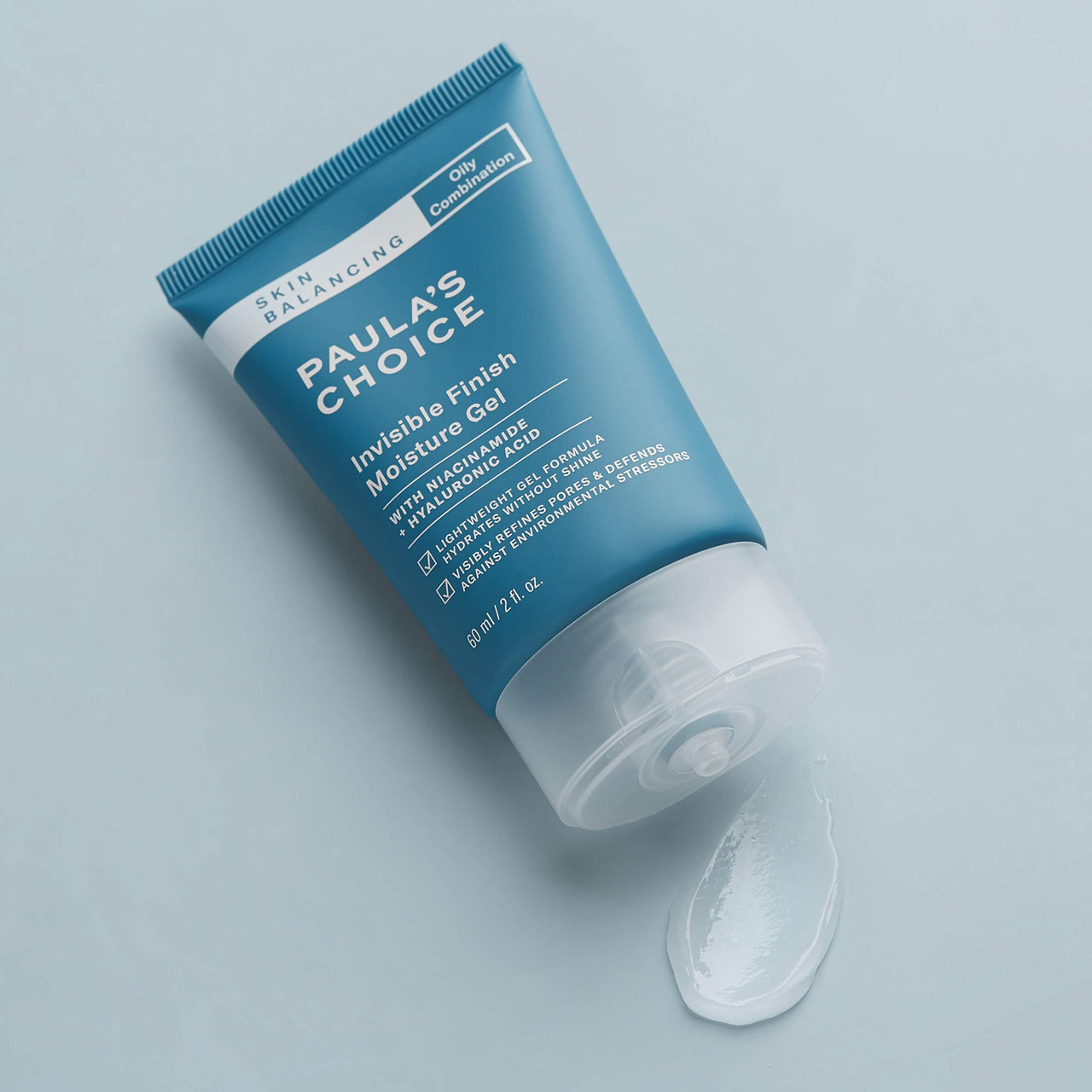 PAULA'S CHOICE SKIN BALANCING Invisible Finish Gel Moisturizer Face Cream with Niacinamide & Hyaluronic Acid, Large Pores & Oily Skin, 60 ml (23400)