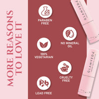 Glamveda Creamy Matte Long Lasting Lipstick with Ceramides & Peptides, Lightweight, 12 Hour Wear, Smudgeproof & Transferproof- Desire 301