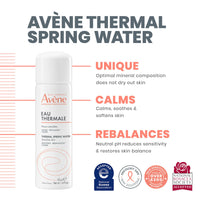 Avene Thermal Spring Water 50ml I Active & Powerful Spring Water I Barrier Repair I Face Mist for all Skin types I Soothes & Hydrates Skin I Sensitive Skin I Dermatologically tested
