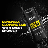 Beardo UltraGlow Body Wash for Men, 200ml | Moisturizes & Hydrates the Skin | Contains Mulberry & Bearberry Extracts for Deep Cleansing & Nourishment | Soft & Smooth Skin
