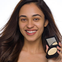 SUGAR Cosmetics - Powder Play - Beige Banana Compact - For Colour Correction or to Mask Shine - Oil-Controlling, Smooth Application, Long Lasting Matte Finish Suitable For All Skin Types (6 gm)
