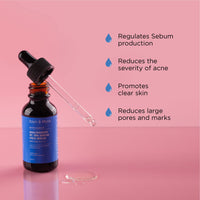 ZM Zayn & Myza 10% Niacinamide Serum With Zinc | Face Serum for Acne Marks, Blemishes, Pigmentation & Oil Control | Serum For Pimples & Acne Prone Skin - 30 ml