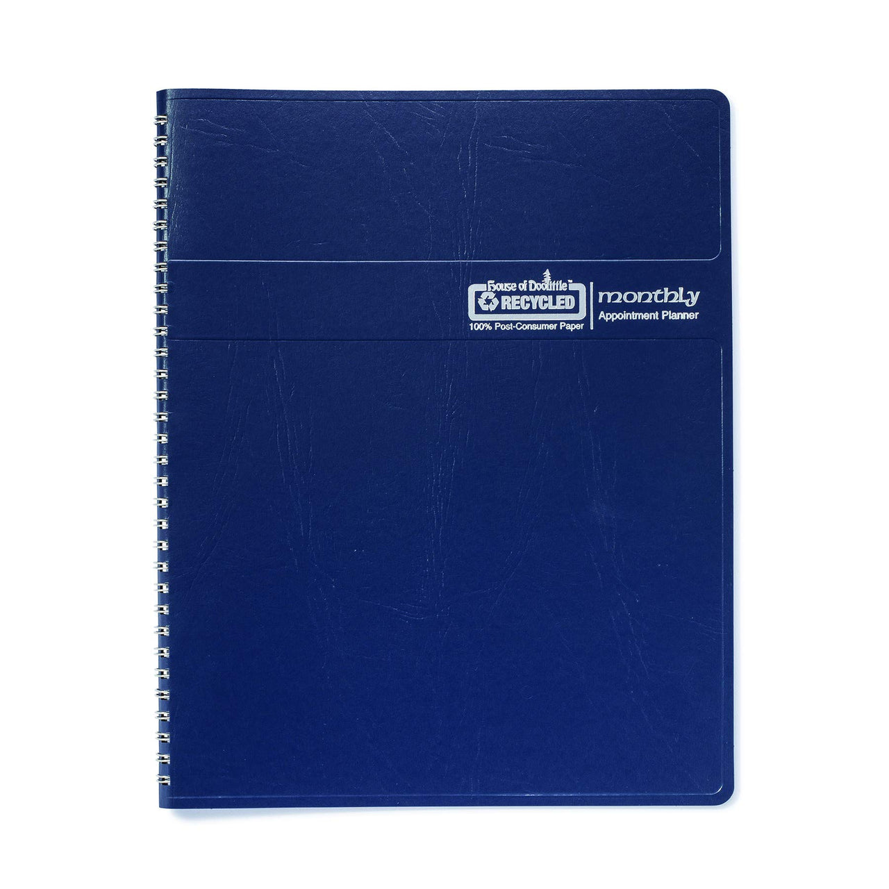 2024 House of Doolittle 8.5-inch x 11-inch Monthly Appointment Book, Blue (26207-24)