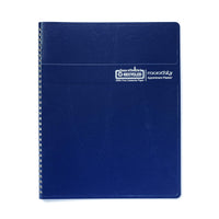 2024 House of Doolittle 8.5-inch x 11-inch Monthly Appointment Book, Blue (26207-24)