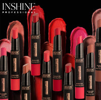 INSHINE Absolute Matte Lipstick - Long-lasting, Transfer-resistant, Velvety Matte Finish with Intense Color, Up to 12 Hours Wear | Perfect for Sophisticated Lips - FUCHSIA IN RAGE