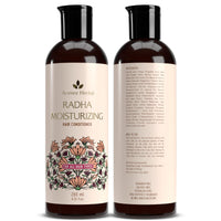 AVIMEE HERBAL Radha Moisturizing Hair Conditioner With Hyaluronic Acid | 24 Hrs Deep Hydration & Nourishment, Repairs Dry & Damaged Hair | For Men & Women | 200 Ml, Vanilla, 1 Count