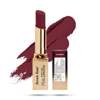 Seven Seas Matte With You Long Lasting Lipstick | Smooth Application |Transferproof & Smudge Proof | Highly Pigmented Lipstick for Women (Redburry)