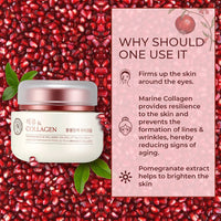 The Face Shop Pomegranate and Collagen Volume Lifting Eye Cream for Normal Skin (50 ml)