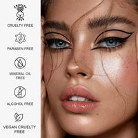 Lakyou Beauty Waterproof Long Lasting Matte Eyeliner | Smudge-Proof | 24-Hour Wear | Matte Finish | Bold & Precise Application | Pack Of 2