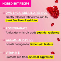 Dot & Key Pomegranate & Retinol Anti Ageing Serum for Face| Boosts Collagen | Reduces Fine Lines & Wrinkles| For Mature, Combination & Dry Skin | Fights Signs of Ageing, 20ml