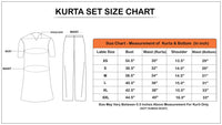 INDO ERA Women's  Silk Blend Floral Straight Kurta Pant with Dupatta Set