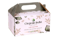 Orgrain India Organic Omega Meal Mix, Healthy Gift Hamper (Chia Seeds 150g, Flax Seeds 150g, Pumpkin Seed 140g, Watermelon Seeds 140g, Sunflower Seed 140g, Quinoa Seed 200g)
