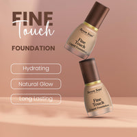 Seven Seas Fine Touch | Long Lasting | Waterproof | Lightweight Liquid Foundation Matte Finish Foundation for Face Makeup (Skin, 12ML)