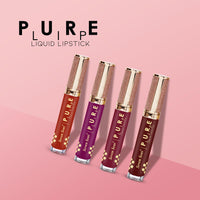 Seven Seas Pure Liquid Lipstick, Matte Finish, Purple (Castro, 7ml)