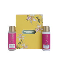 Forest Essentials Indian Rose Absolute Gift Box | Body Care Gift Set with Premium Body Wash & Body Lotion | 2 Piece Gift Set