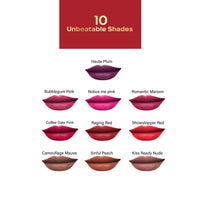FACESCANADA Long Stay 3-In-1 Matte Lipstick - Sinful Peach 05, 2 Gm