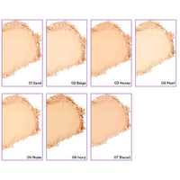 SUGAR POP Longwear Matte Compact | For Fair To Medium Skin Tone | Packed with Castor Oil & Vitamin E | UV Protection, Pore Minimizing | Medium Coverage | 9gm - 02 Beige