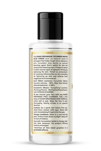 Khadi Organique Cucumber Water Skin Toner For Skin Brightening & Lightens skin (Pack of 2) 420 ml