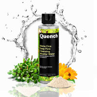 Quench Deep Pore Cleansing Micellar Water with Cica Herb Repair | Gentle Cleanser & Make Up Remover For Everyday Use | Removes Makeup, Dirt, Pollution & Impurities | Made in Korea (145ml)