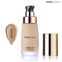 FACESCANADA Ultime Pro HD Runway Ready Liquid Full Coverage Foundation For All Skin Types - Natural,30Ml|Radiant Flawless Finish|Hd High Coverage|Blends Easily|Longwear|Natural Dewy Skin,Pack Of 1