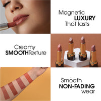 Born16 Moon Duchess Matte Perfection Lipstick – Princess Bruely | Strong Pay-Off, Transfer-Proof with Color Lock Technology | SPF, 24-Hour Moisturization with Vitamin E, 4.2g