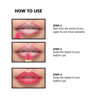 Shryoan Women's Long Lasting Non-Transfer Matte Lipstick| Smudge & Waterproof Lipstick With 24 Hr Stay (Shade 08)