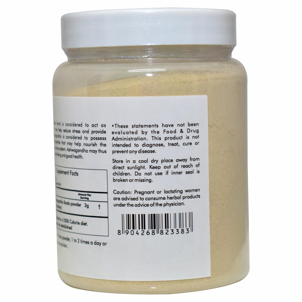 Herbal Hills Organic Ashwagandha Powder | 200 gms | Ashwagandha Herbal Powder