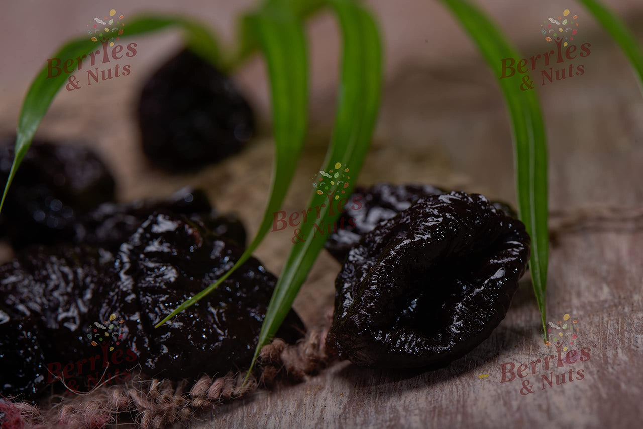 Berries And Nuts Dried Prunes-1 Kg|Rich In Fiber,Antioxidants,No Added Sugar|Pitted Prunes|California Prunes|Dried Plums