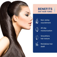 Mitchell USA Day & Night Hair Tonic | Reduces Hair Fall & Maintains Growth | Reduce Frizz And Provides Sun Protection | Lotus Seed Extracts, Argan Oil And Wheat Germ Oil | For Unisex | 100Ml + 100Ml