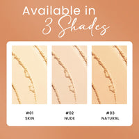 Seven Seas Make-Over Oil Control Compact Powder for Women (03 Natural, 43.4G)