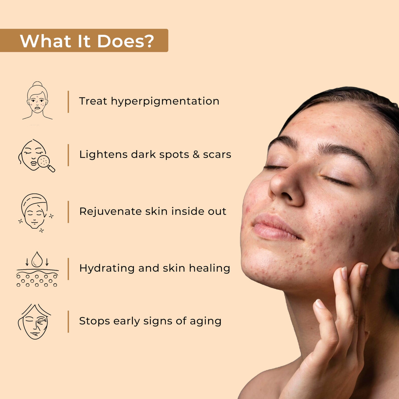 Indus Valley combo of Depigmentation Gel - 50 Ml + Depigmentation Elixir Serum - 20 Ml + Cow Yogurt And Mashobra Wild Honey Face Wash - 150 ml.