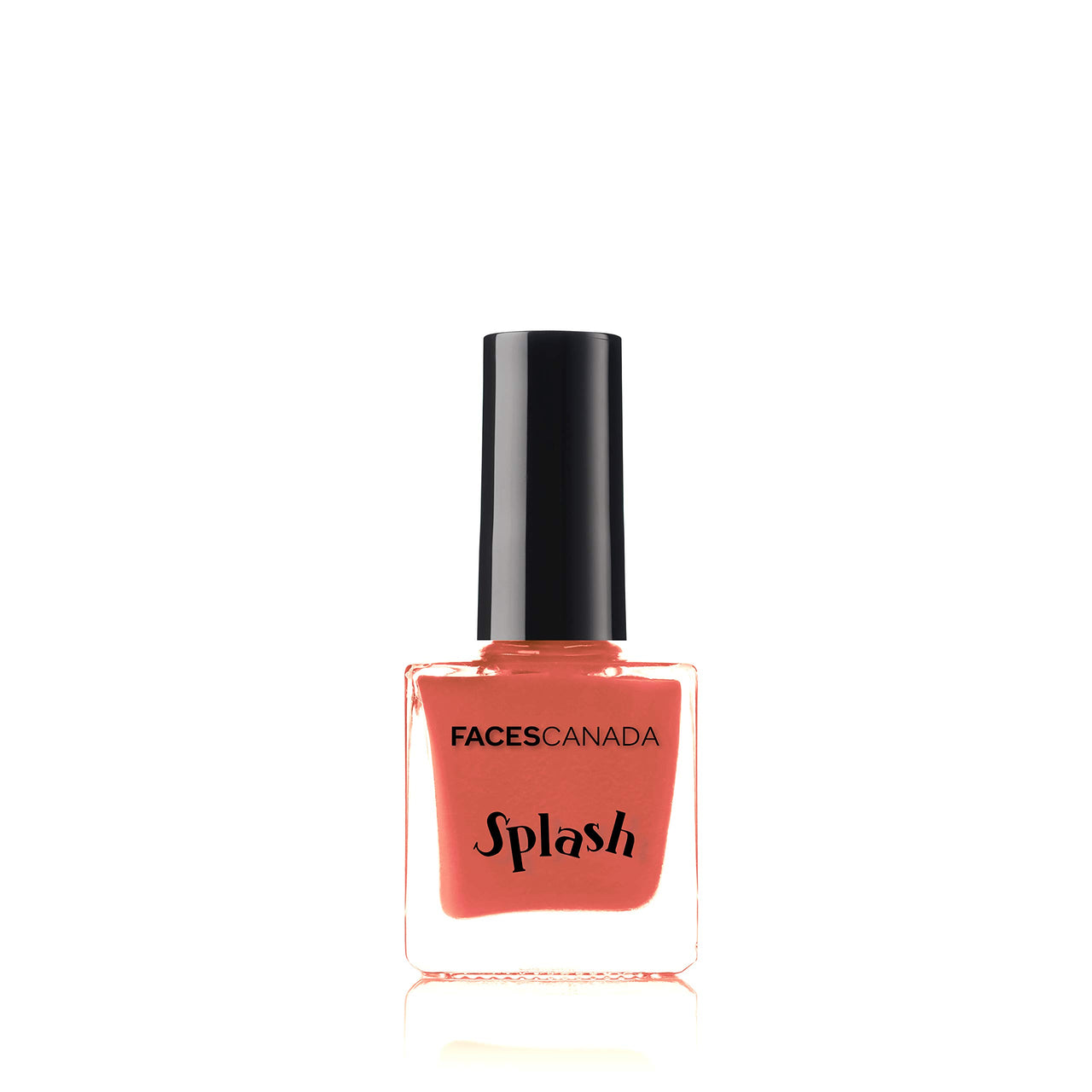 FACESCANADA Splash Glossy Finish Nail Enamel, Tropical Green 59, 8 Ml & Splash Glossy Nail Enamel, Coral Island 62, 8 Ml