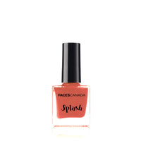 FACESCANADA Splash Glossy Finish Nail Enamel, Tropical Green 59, 8 Ml & Splash Glossy Nail Enamel, Coral Island 62, 8 Ml