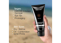 Mancode Sunscreen SPF 50 PA+ Lotion UV A, UV B & Blue Light Protection For All Types of Skin | Non-Greasy, Quick-Absorbing Sunscreen for Men and Women (100ml)