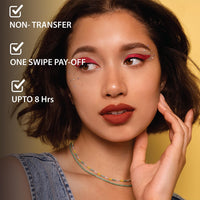 Blue Heaven Non Transfer Lip Color | Liquid lipstick Waterproof & Smudge Proof | Intense Pigment | Long-Lasting upto 8hr | Matte Finish with Hydrating Formula | 501 | 3GM