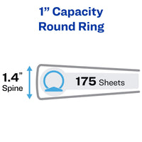 Avery Economy View 3 Ring Binder, 1