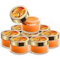Vaadi Herbals Lip Balm, Orange and Shea Butter, 10gms x 8
