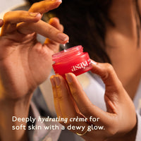 Asaya Moisture Cocoon Creme | Lightweight Moisturizing Cream | Niacinamide, Watermelon & Coconut Water Extract | Soothes, Firms & Adds Glow | Non-Sticky | For Dry to Normal Skin Types | 15 gm