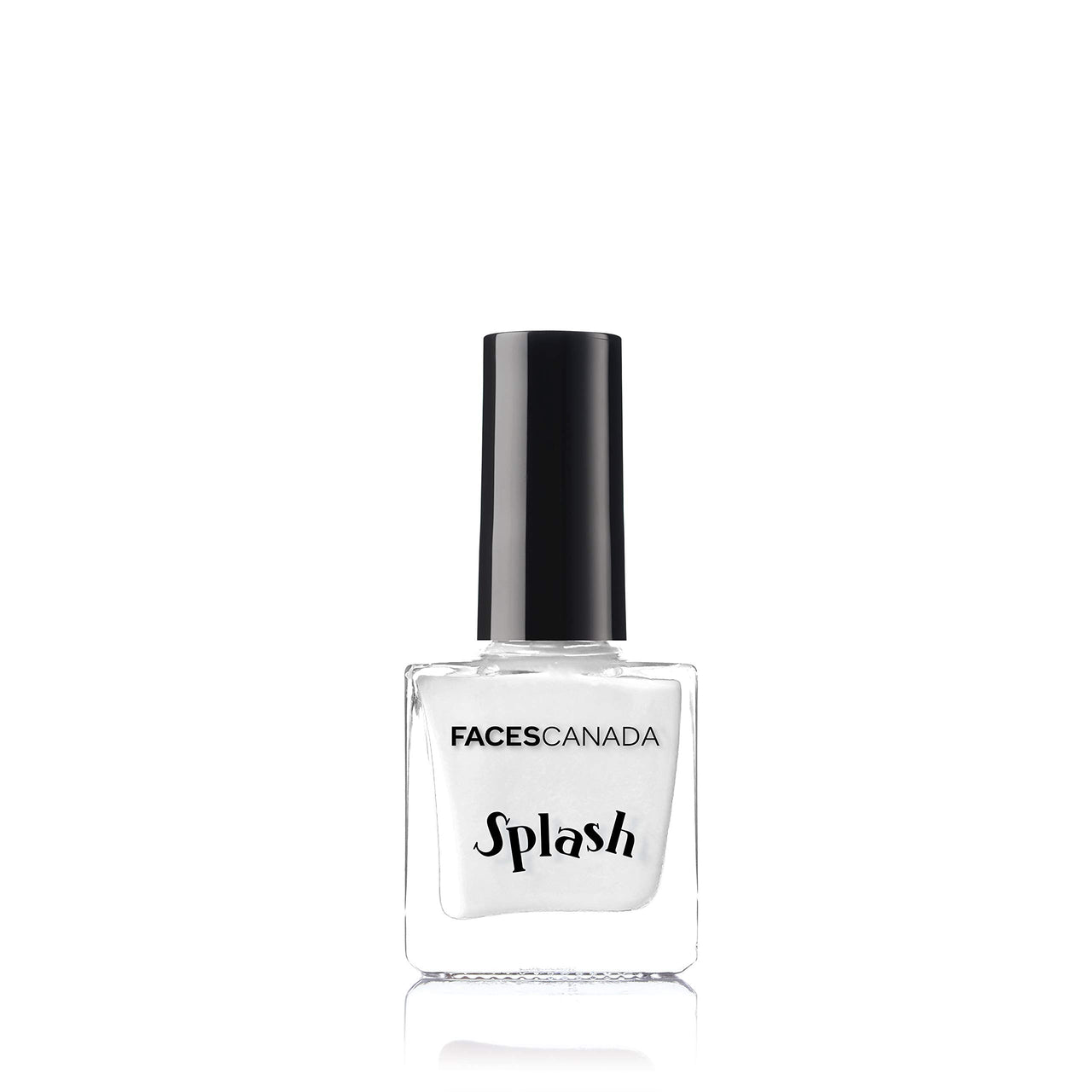 FACESCANADA Faces Splash Glossy Finish Nail Enamel, Linty 45, 8 Ml & Faces Canada Splash Glossy Nail Enamel, White O White 14, 8 Ml