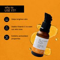 Deconstruct 10% Non-Irritating Vitamin C Face Serum For Glowing Skin|10% Vitamin C + 0.5% Ferulic Acid|Water Based Serum Highly Stable Vitamin C Face Serum For Women And Men|Beginner Friendly|20 Ml